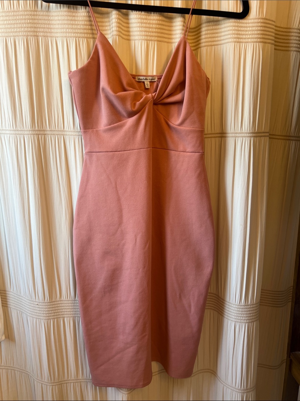 Charlotte Russe Pink Bodycon Dress